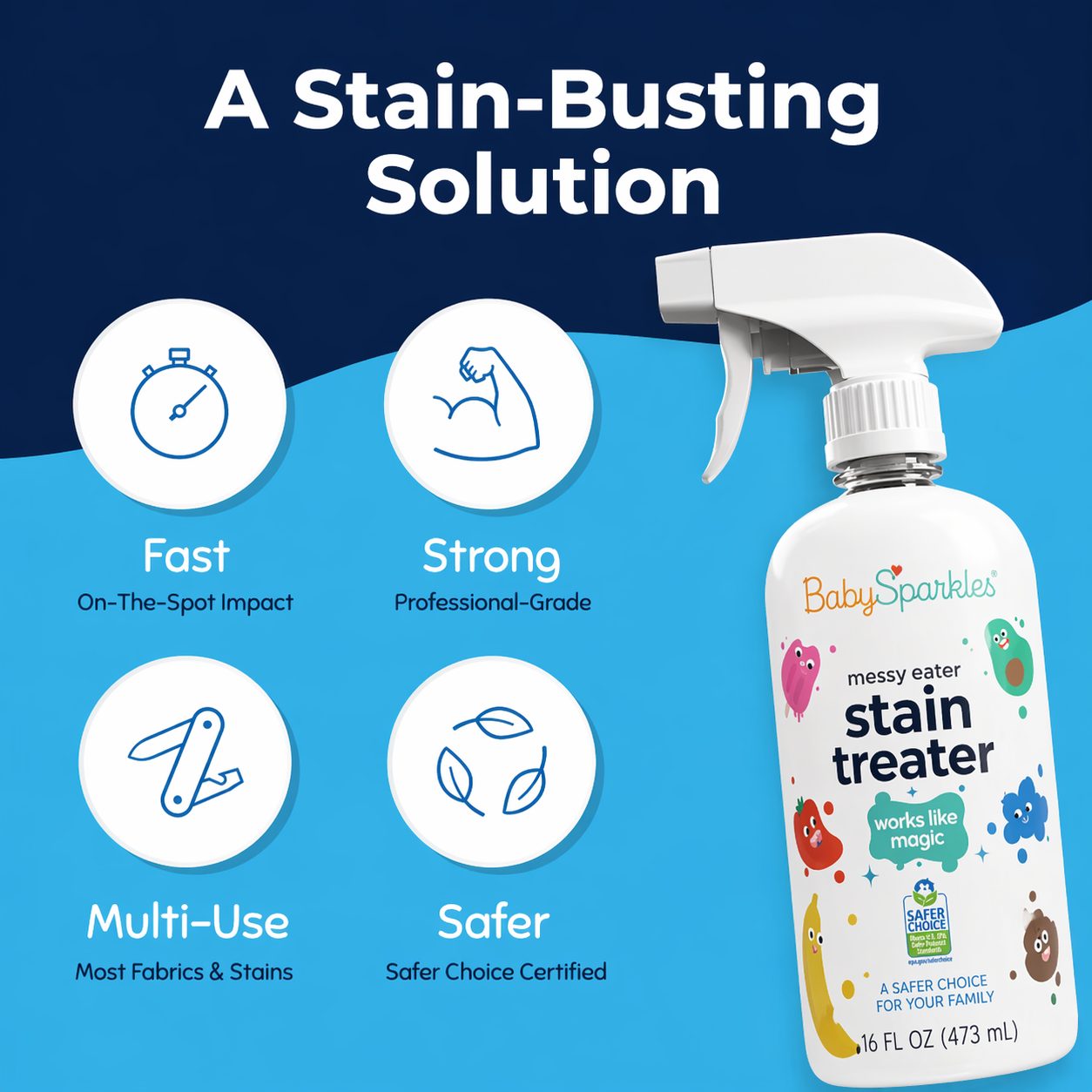 BabySparkles Magic Stain Remover