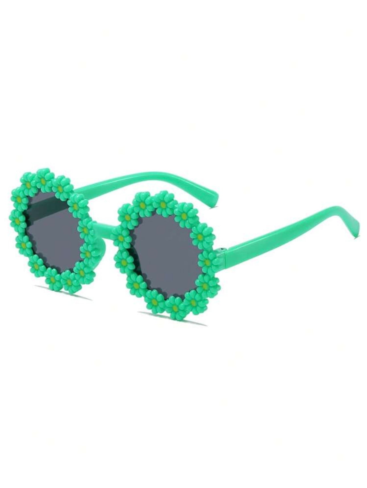 Floral Style Round Sunnies for Kids
