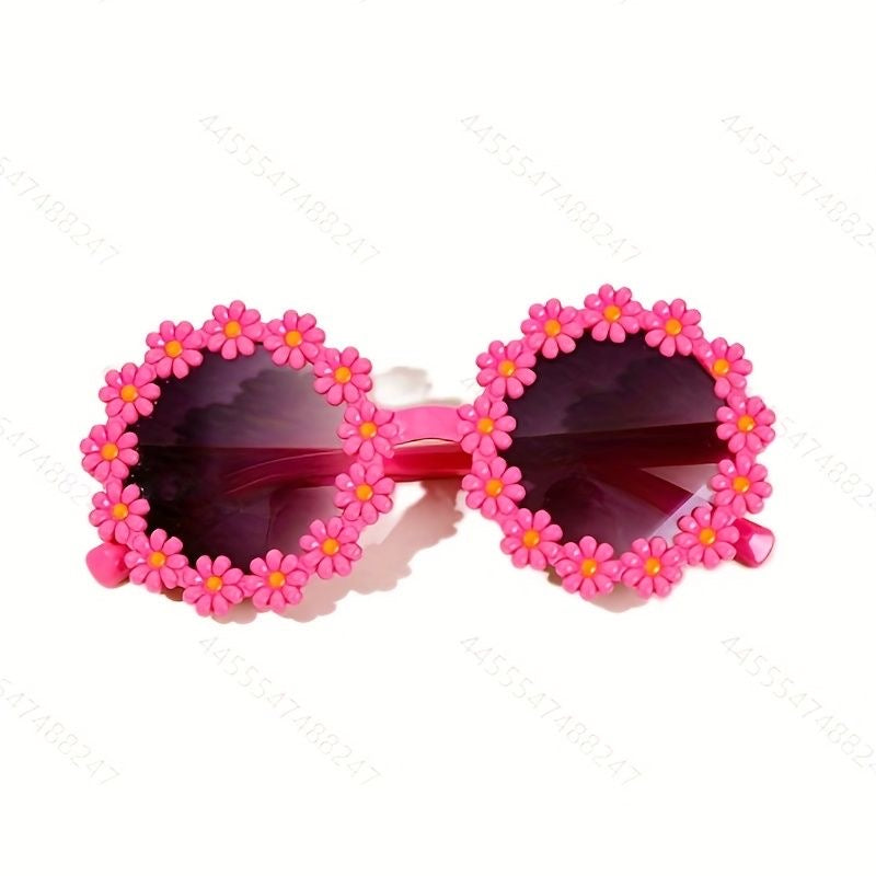 Floral Style Round Sunnies for Kids