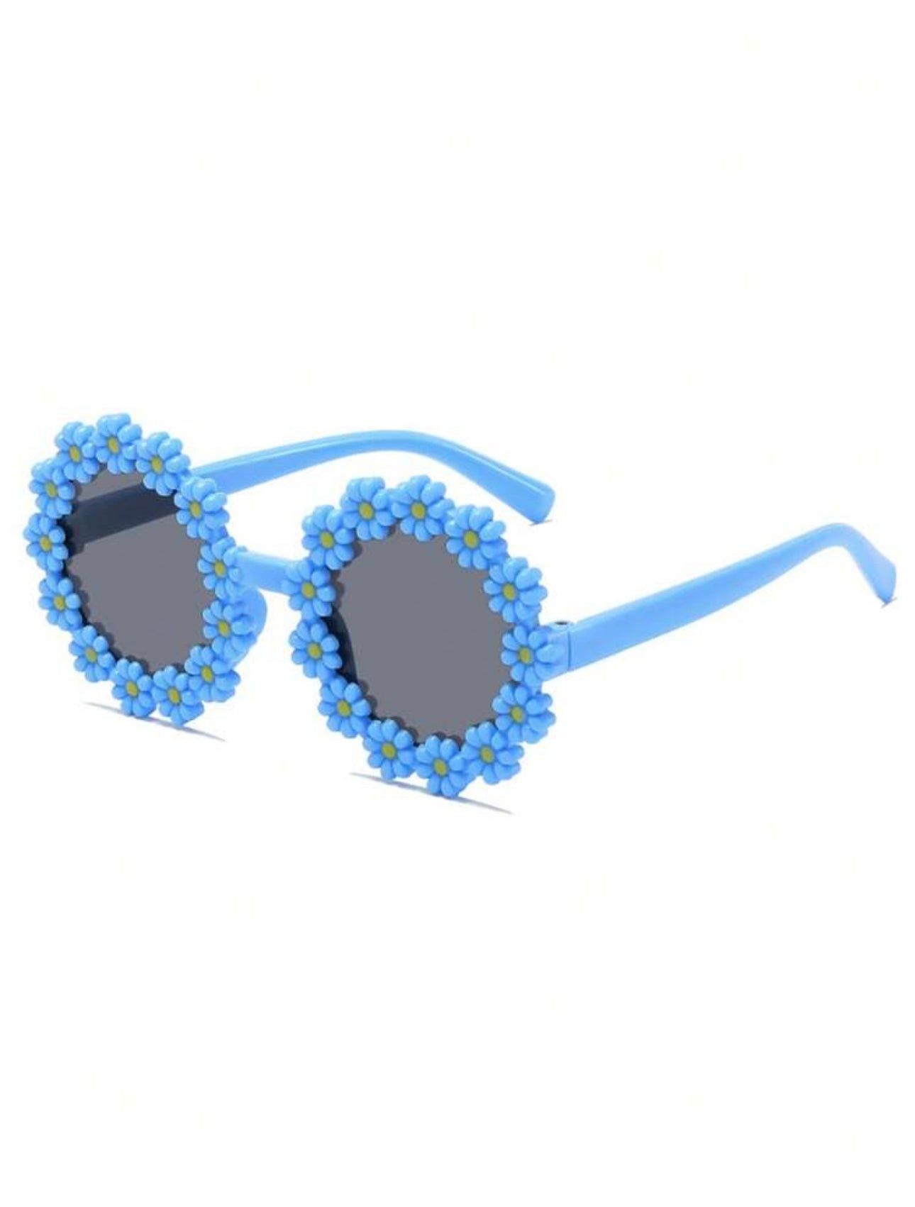 Floral Style Round Sunnies for Kids