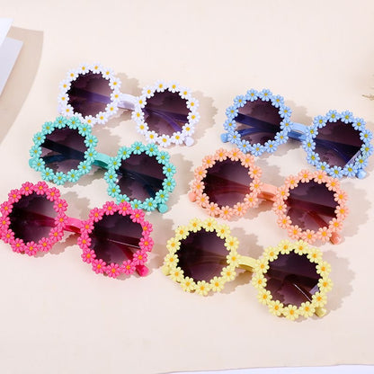 Floral Style Round Sunnies for Kids