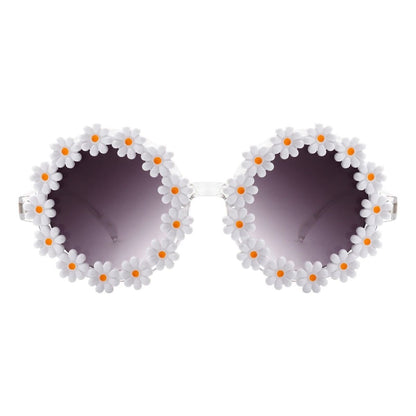 Floral Style Round Sunnies for Kids