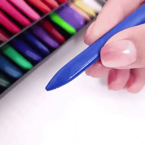 Plastic Crayons - Pack of 12